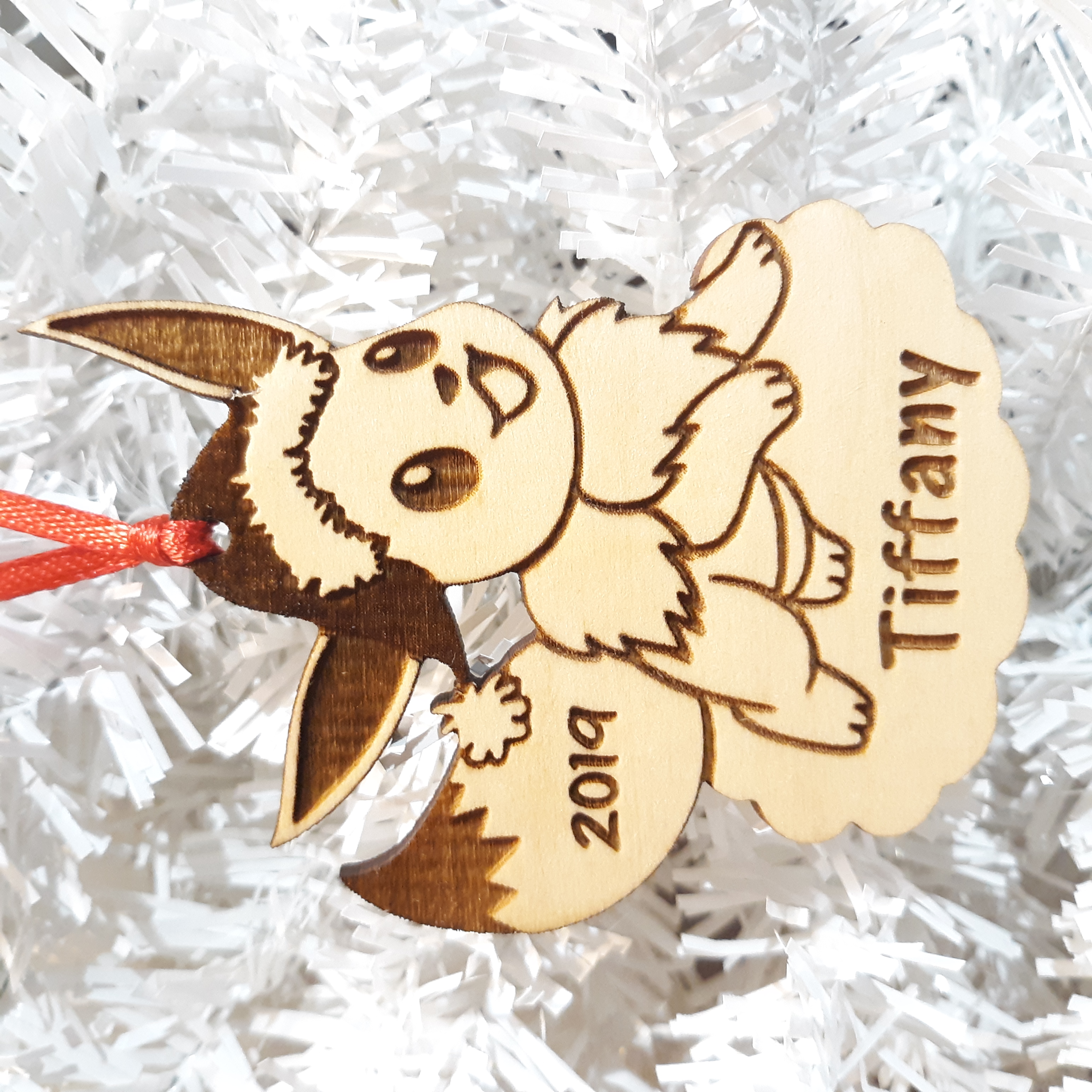 Eevee Christmas Ornament 